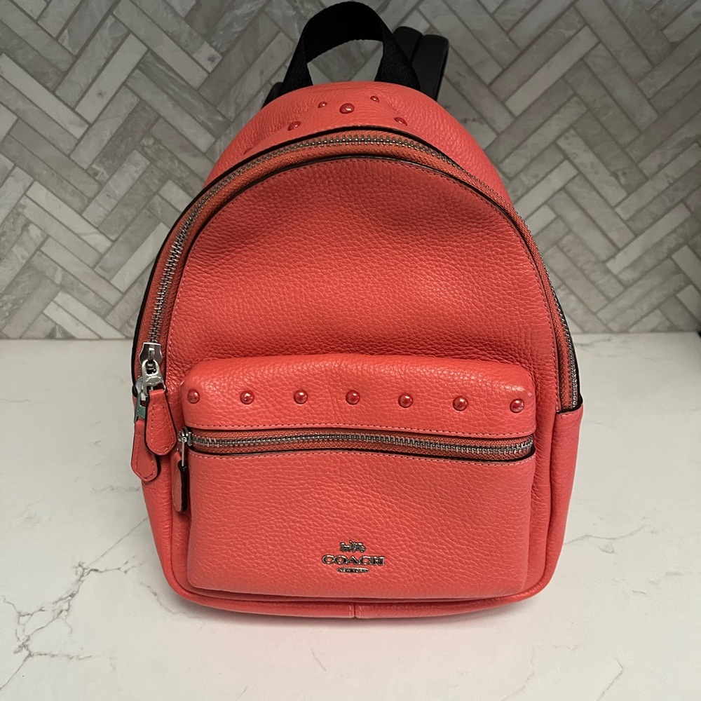 Small coach backpack